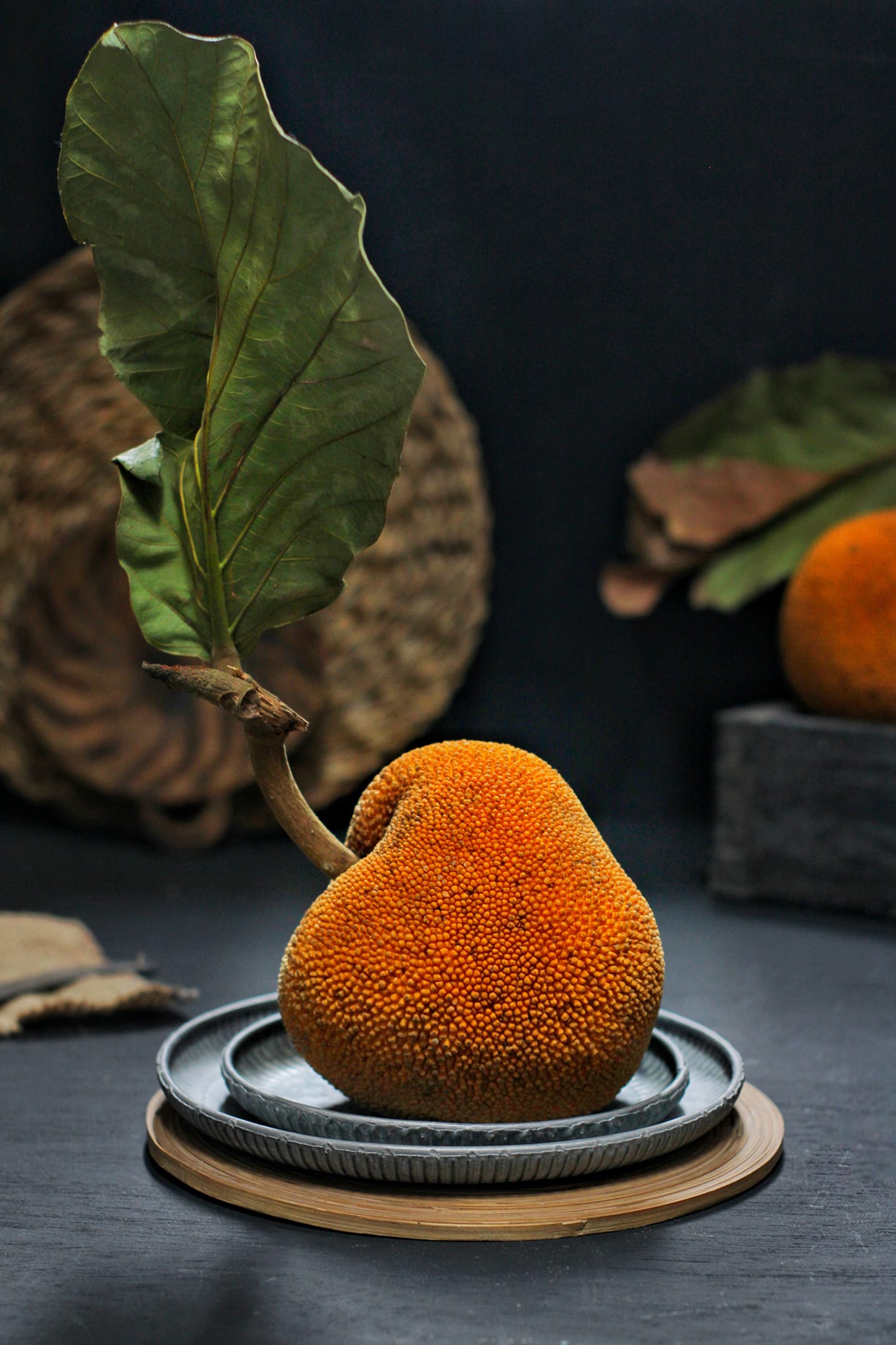 Jackfruit in a plate